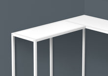 Load image into Gallery viewer, Corner Accent Console Table For Entryway, Unique L-Shaped Design
