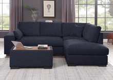 Load image into Gallery viewer, Joshua - 100" Sectional Sofa with Right Facing Chaise and Console Ottoman
