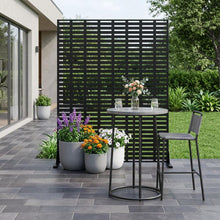 Load image into Gallery viewer, Three Panel Screen Room Divider (720097) - Black
