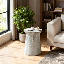 Load image into Gallery viewer, Round Outdoor End Table - Marble
