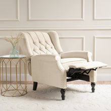Load image into Gallery viewer, Tufted Arm Chair Recliner
