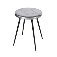 Load image into Gallery viewer, Iron Round End Table - Silver
