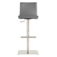 Load image into Gallery viewer, Steel Swivel Low Back Bar Height Bar Chair - Gray / Silver
