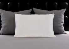 Load image into Gallery viewer, Cotton Latex Foam And Wool Hypoallergenic Bed Pillow - Standard

