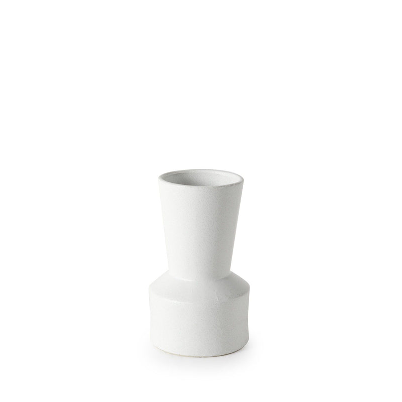 Abstract Cylinder Table Vase (397592) - White