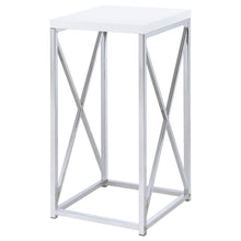 Load image into Gallery viewer, Accent Table With Accents - Glossy White
