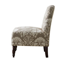 Load image into Gallery viewer, Vintage Tufted Armless Chair With Button Tufting - Taupe
