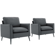 Load image into Gallery viewer, Nordic Retro Light Luxury Upholstered Sofa Chair
