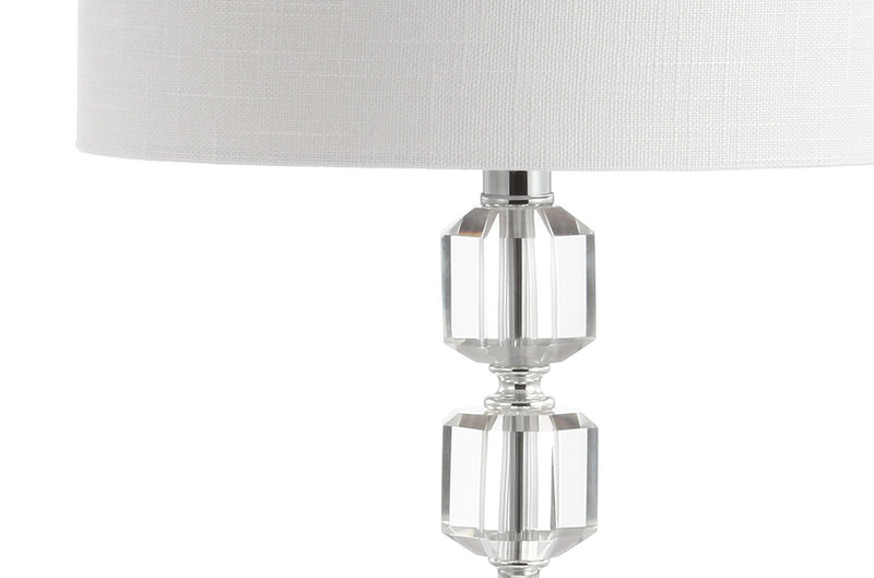 28" Table Lamps With Drum Shades (Set of 2) - Silver