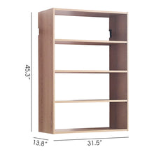 Load image into Gallery viewer, Devi - Wall Mounted Wood Closet System With Modular Design And Ample Storage

