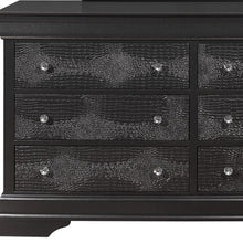 Load image into Gallery viewer, Solid Wood Six Drawer Double Dresser - Metallic Gray
