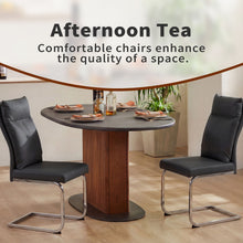 Load image into Gallery viewer, Modern Dining Chair SetWith Soft Cushion Backrest (2 Pieces)
