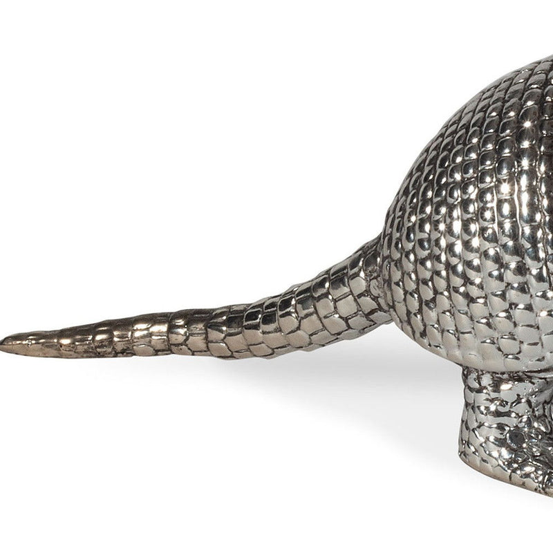 Armadillo Figurine - Silver