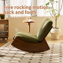 Load image into Gallery viewer, Comfortable High-Quality Upholstery Glider Rocking Chair
