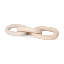 Load image into Gallery viewer, Geometric Links Tabletop Sculpture - Natural
