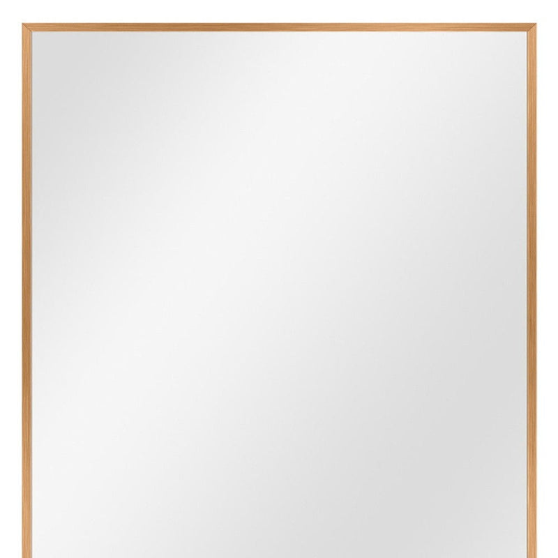 Aluminum Framed Accent Mirror - Gold