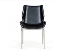 Load image into Gallery viewer, Faux Leather Moder Dining Chairs (Set of 2) - Black
