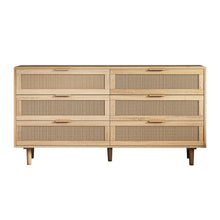 Load image into Gallery viewer, Modern 6 Drawer Storage Cabinet For Bedroom
