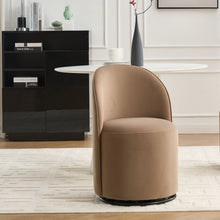 Load image into Gallery viewer, 360 Degree Swivel Armless Dining Barrel Chair

