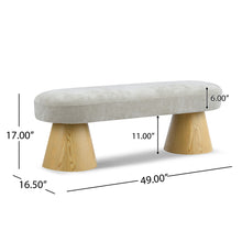Load image into Gallery viewer, Upholstered Bench For Dining Room
