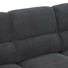 Load image into Gallery viewer, Vintage Inspired 3 Seat Sofa With Tufted Cushions
