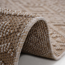 Load image into Gallery viewer, Guros - 8' X 10' Traditional Indoor / Outdoor Area Rug - Natural
