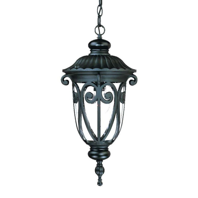 Naples 1-Light Hanging Light - Matte Black