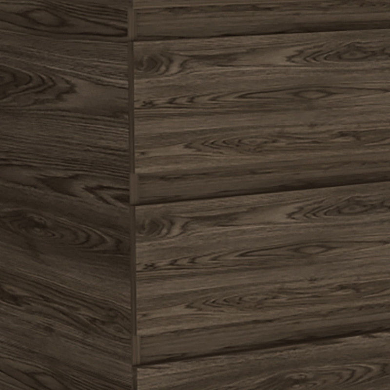 Two Drawer Standard Chest - Brown