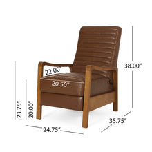 Load image into Gallery viewer, Contemporary Manual Club Recliner
