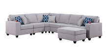 Load image into Gallery viewer, Cooper - Sectional Sofa With Ottomans And Cupholder
