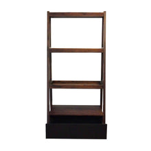Load image into Gallery viewer, Ladder Shelf, Ladder Style Display Shelf - Natural Wood / Brown
