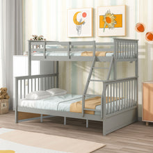 Load image into Gallery viewer, Bunk Bed With Ladder, And Safety Guard Rails
