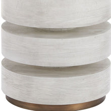 Load image into Gallery viewer, Pedestal End Table - White
