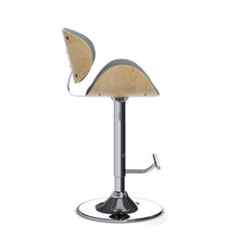 Load image into Gallery viewer, Marana - Handcrafted Bentwood Adjustable Swivel Bar Stool

