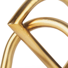 Load image into Gallery viewer, Abstract Tabletop Sculpture - Gold
