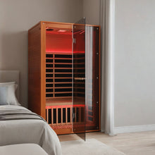 Load image into Gallery viewer, Double Sauna Room With Carbon Heating Plates - American White Oak
