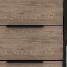 Load image into Gallery viewer, Five Drawer Standard Chest - Brown And Black
