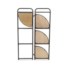 Load image into Gallery viewer, Four Tier Corner Bookcase (738642) - Brown
