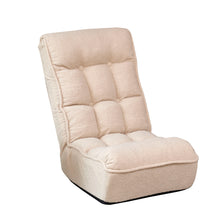 Load image into Gallery viewer, Reclining Japanese Chair Lazy Sofa Tatami Balcony Adjustable Chair

