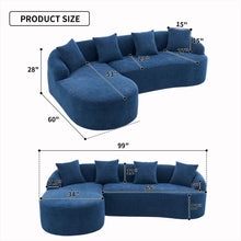 Load image into Gallery viewer, Combined Sofa With 4 Pillows
