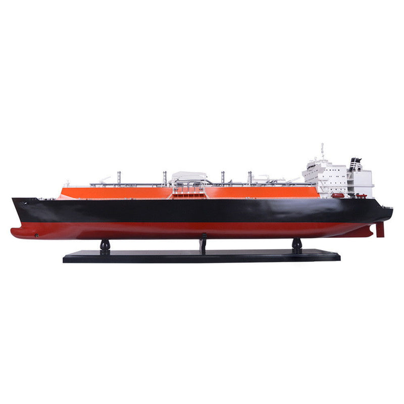 Hand Painted Model Boat (624230) - Light Brown / Black