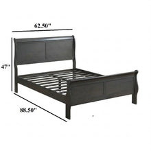 Load image into Gallery viewer, Louis Phillipe Sleigh Bed
