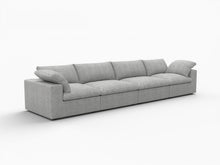 Load image into Gallery viewer, 160" Blend Modular Sofa - Light Gray
