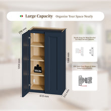 Load image into Gallery viewer, Shaker Wall Cabinet With Soft Close Hinges, Adjustable Shelves, Double Door
