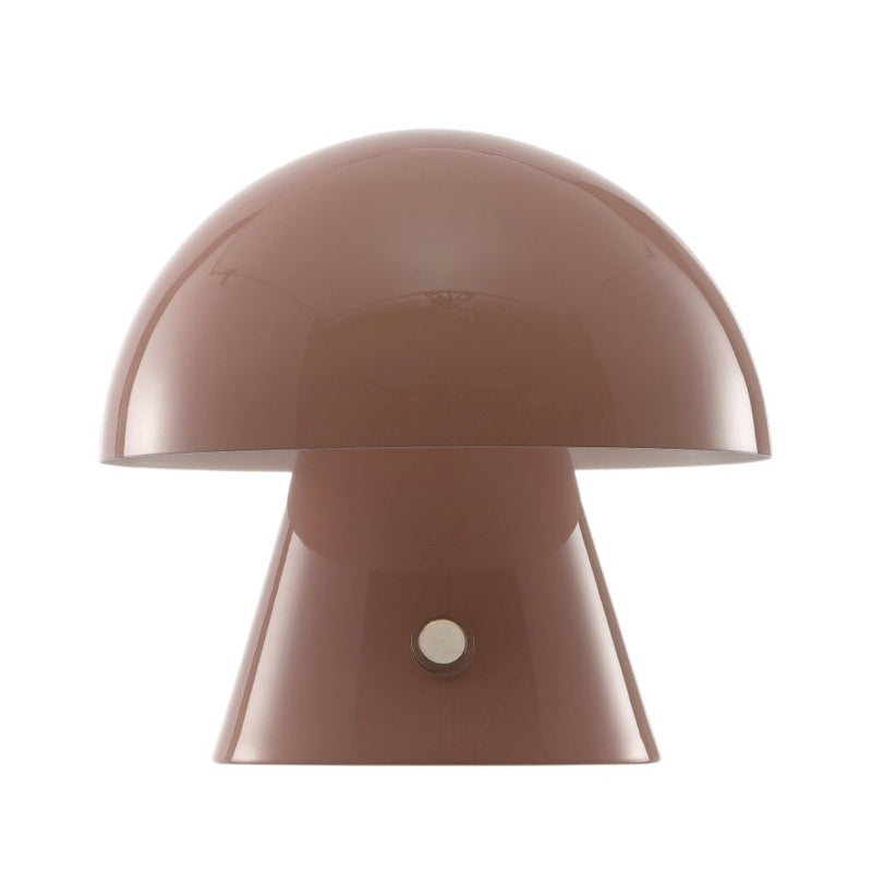 7" Novelty USB Table Lamp With Globe Shade - Pink