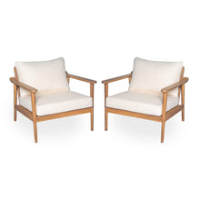 Load image into Gallery viewer, Modern Outdoor Lounge Chair With Cushions
