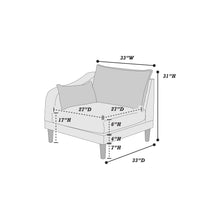 Load image into Gallery viewer, Modular L-Sectional Set With Ottomans - Pink
