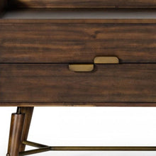 Load image into Gallery viewer, Solid Four Drawer Double Dresser - Brown

