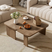 Load image into Gallery viewer, Modern Minimalist Coffee Table Set With Splicing Design
