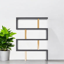 Load image into Gallery viewer, And Four Tier Bookcase - Gold / Gray
